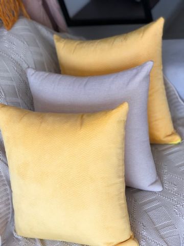 kit com 3 almofadas decorativas 45x45